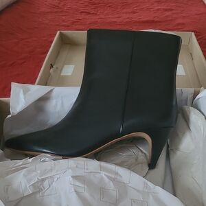 Dolce Vita Sleek Black Ankle Boots
